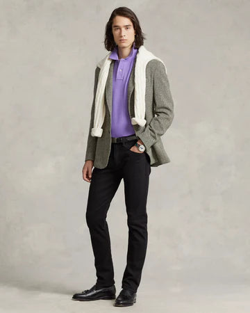 Lavendar Collar Tshirt