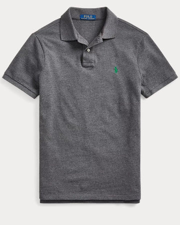 Charcoal Grey Collar Tshirt