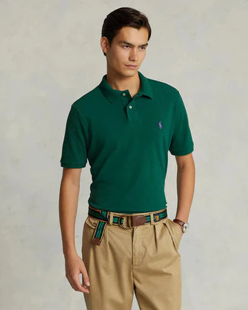 Forest Green Collar Tshirt