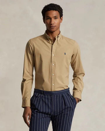 Tan POPLIN Shirt