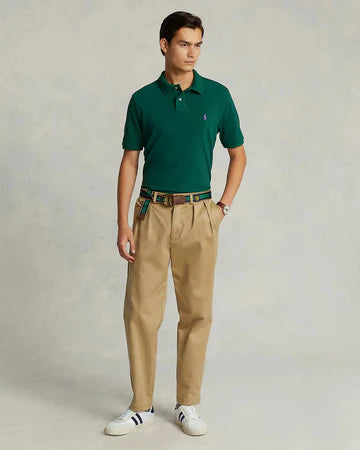 Forest Green Collar Tshirt