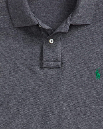 Charcoal Grey Collar Tshirt