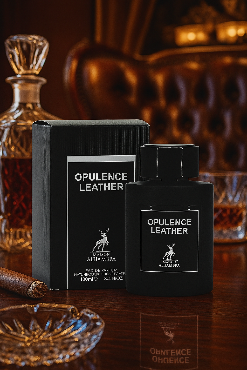 Maison Alhambra Opulence Leather for Men Eau de Parfum