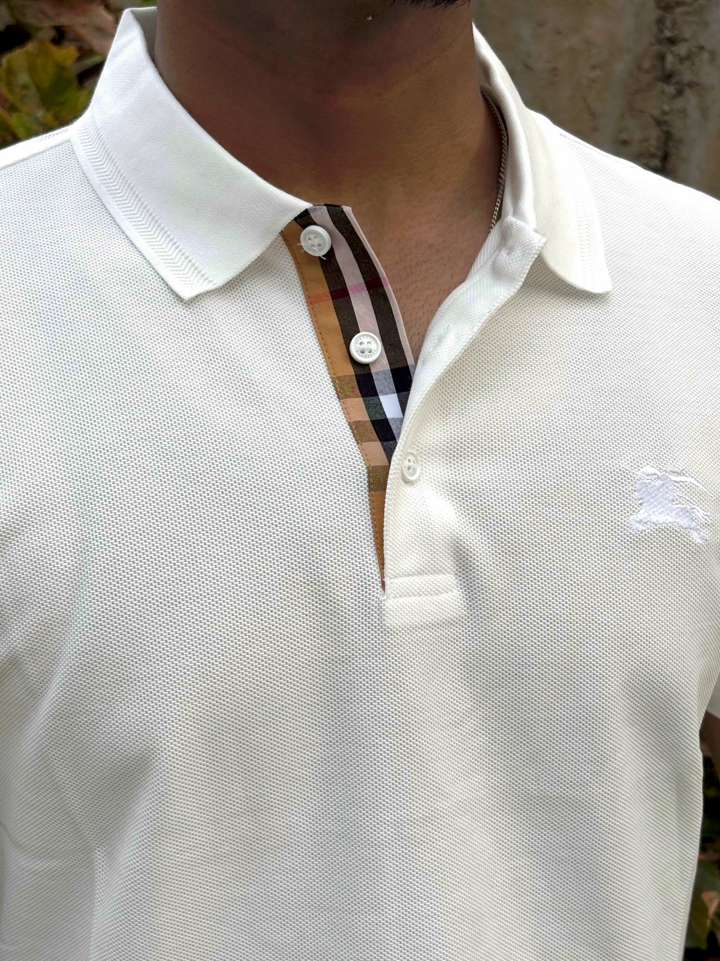 Albion White Polo