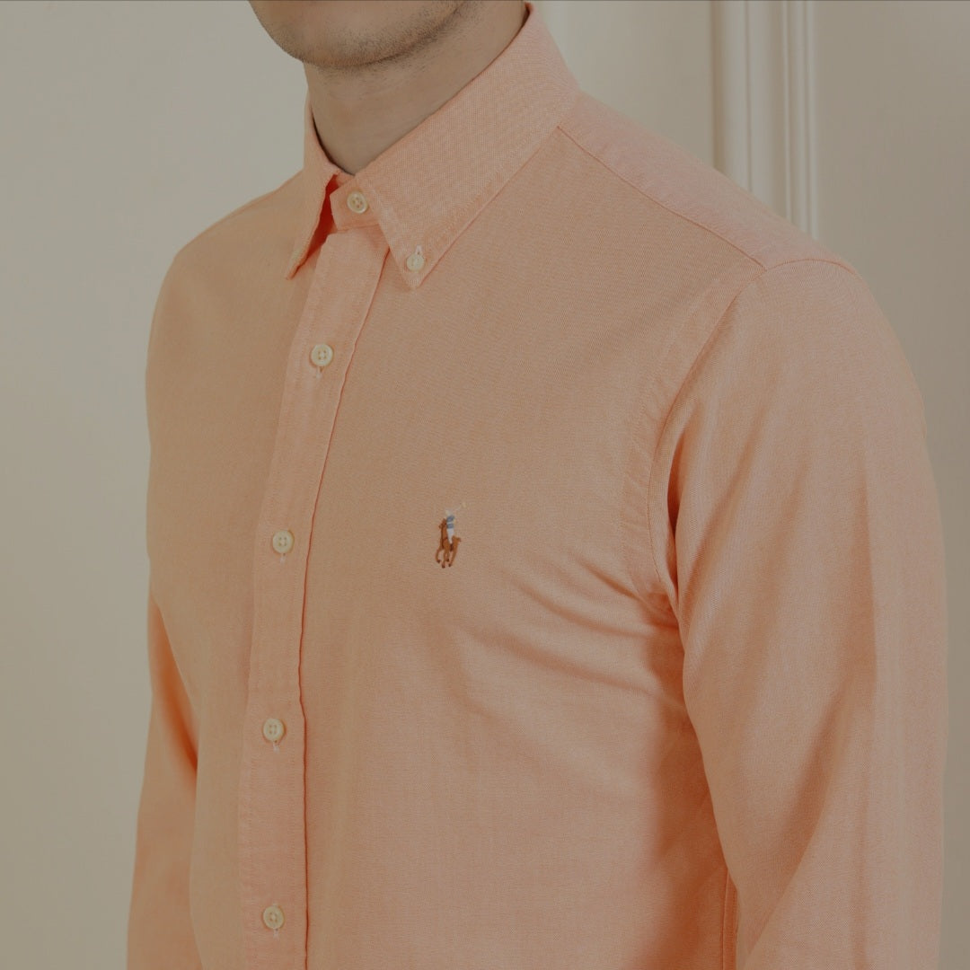 RL Orange casual shirt