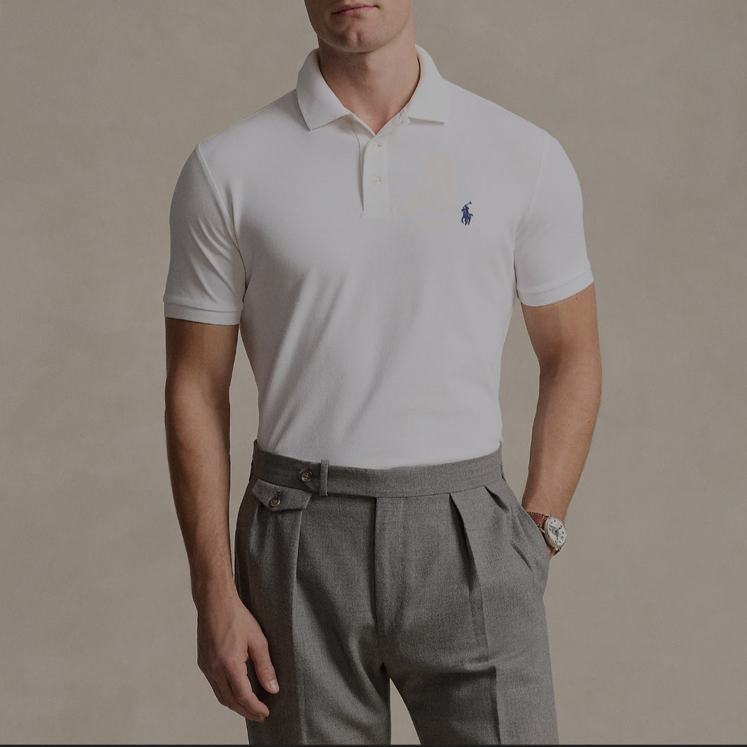 RL Stretch Mesh Polo  TShirt