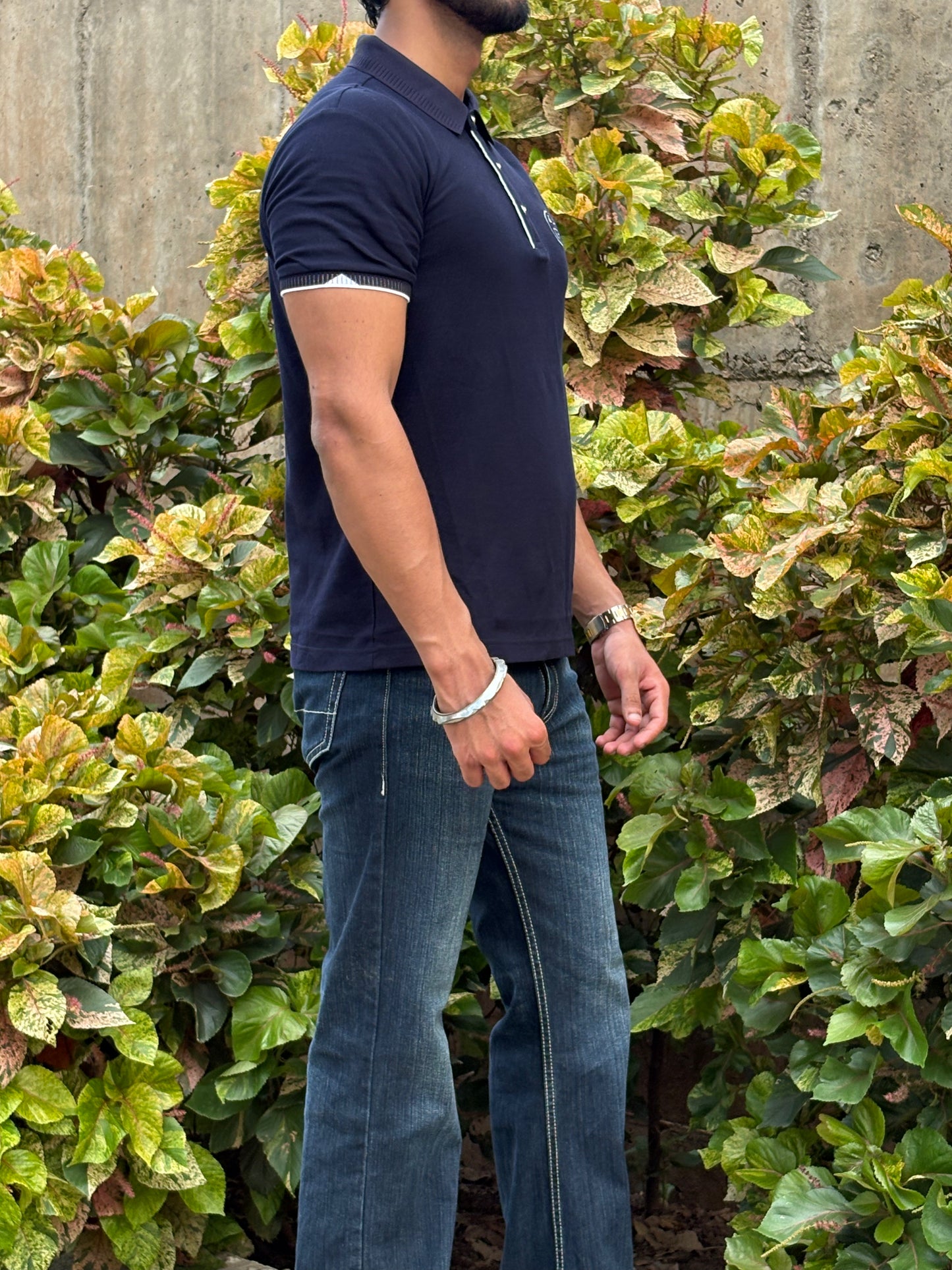 Navy Luxe Polo